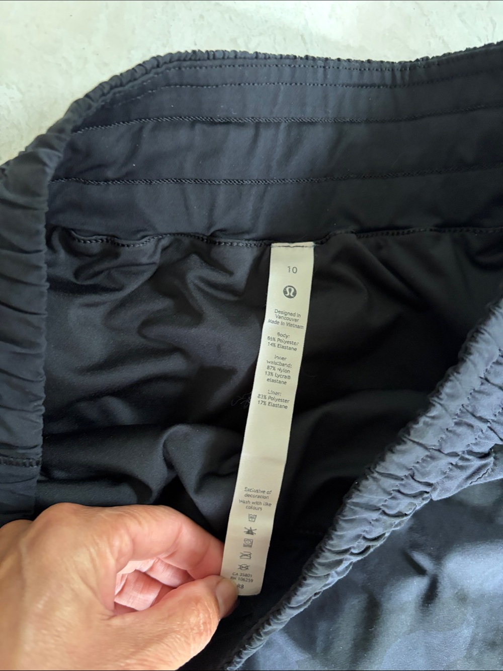 lululemon athletica Black Camo Athletic Shorts - Picture 2 of 6